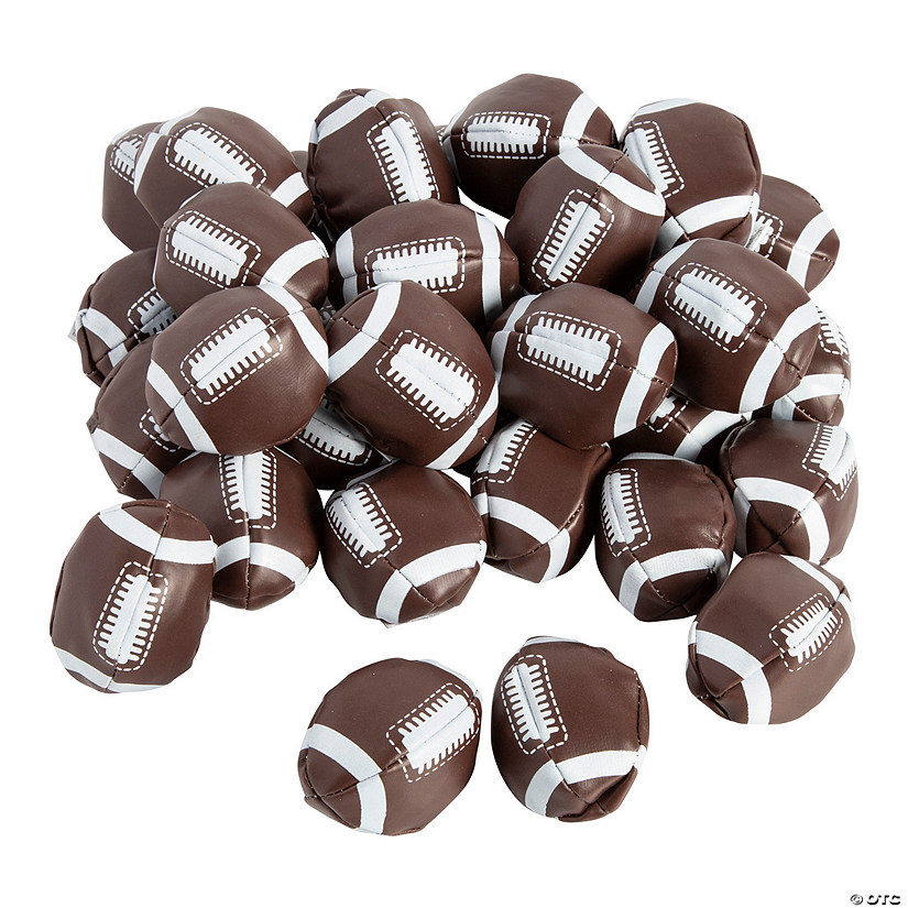 Bulk 60 Pc. Realistic Football Kick Balls