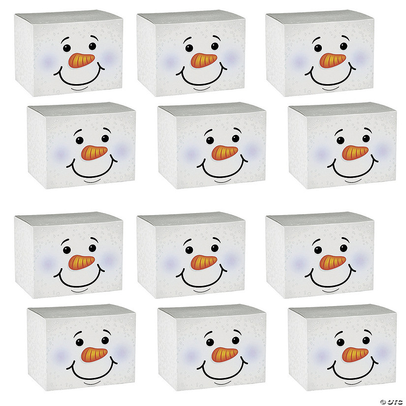 Bulk  60 Pc. Snowman Gift Boxes Image
