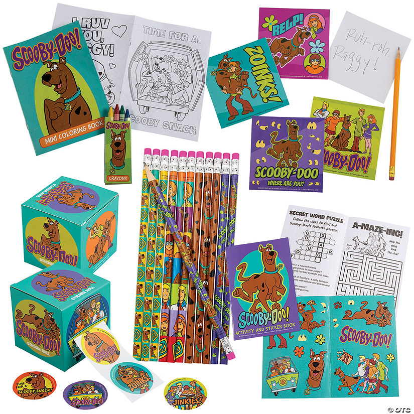 Bulk 62 Pc. Scooby-Doo!&#8482; Stationery Handout Kit Image