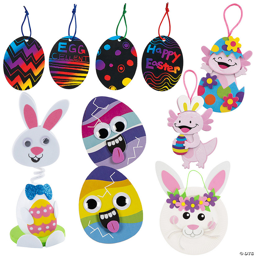 Bulk 72 Pc. Awesome Easter Craft Assortment Image