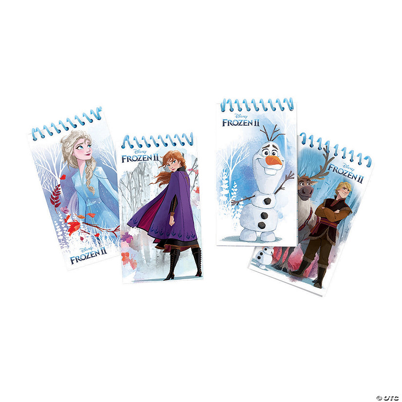 Bulk  72 Pc. Disney&#8217;s Frozen II Spiral Notepads Image