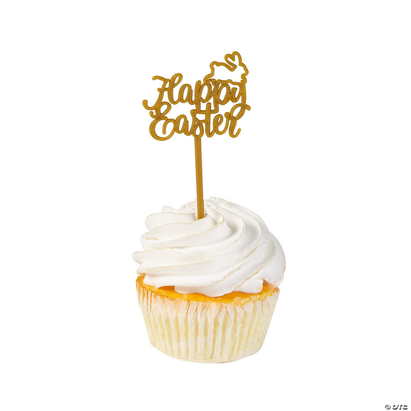 Bulk  72 Pc. Happy Easter Picks Image