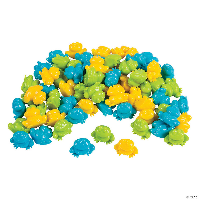Bulk 72 Pc. Micro Frog Counters Image