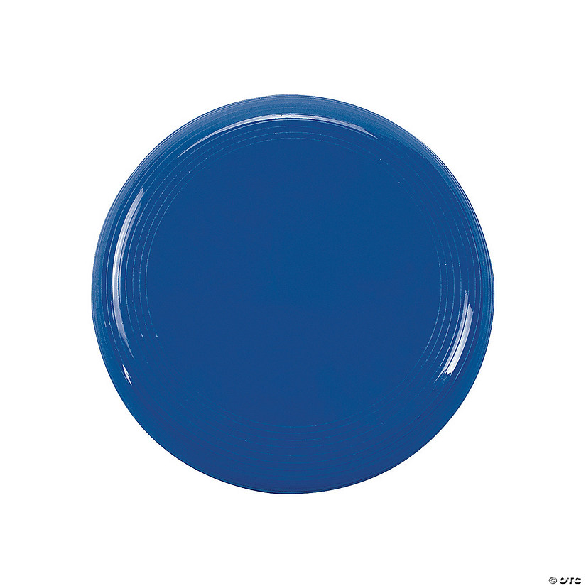 Bulk 72 Pc. Mini Blue Plastic Flying Discs Image