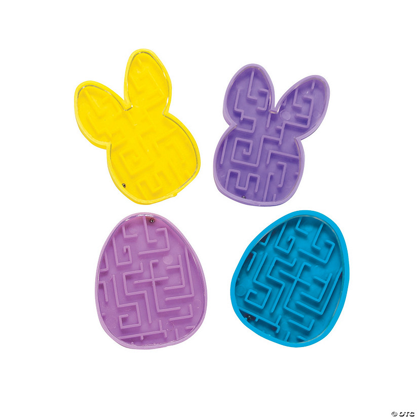 Bulk  72 Pc. Mini Easter Maze Puzzles Image