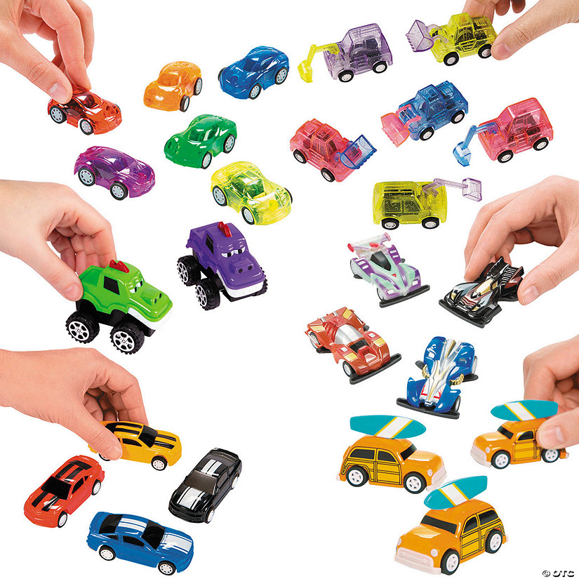 Bulk 72 Pc. Mini Pull-Back Vehicle Assortment Image
