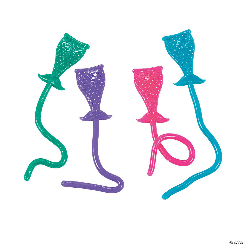 Bulk 72 Pc. Sticky Mermaid Tails Image