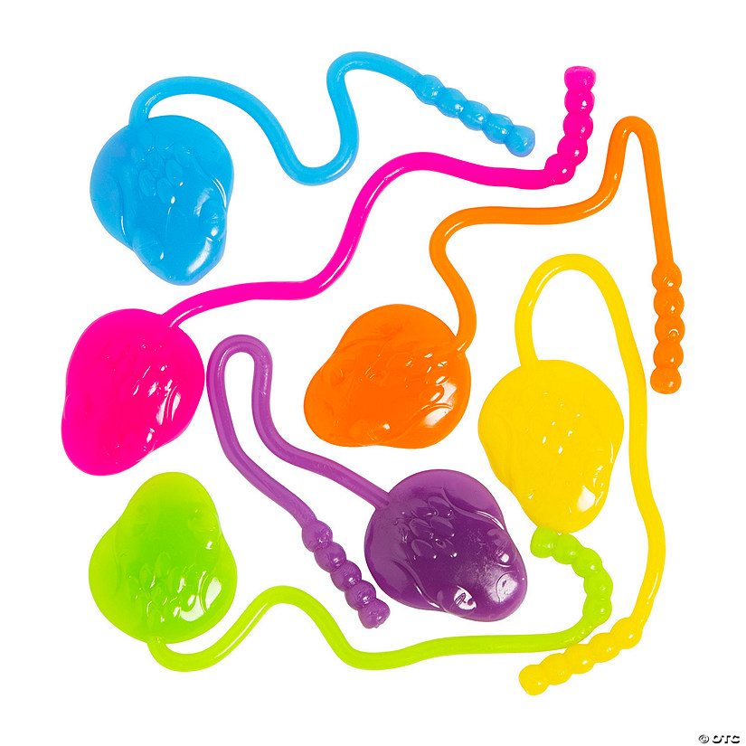 Bulk 72 Sticky Snakes Oriental Trading