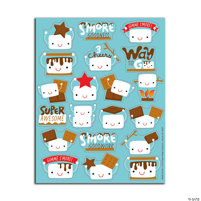 Bulk 80 Pc. Eureka<sup>&amp;#174;</sup> Marshmallow Scented Stickers Image