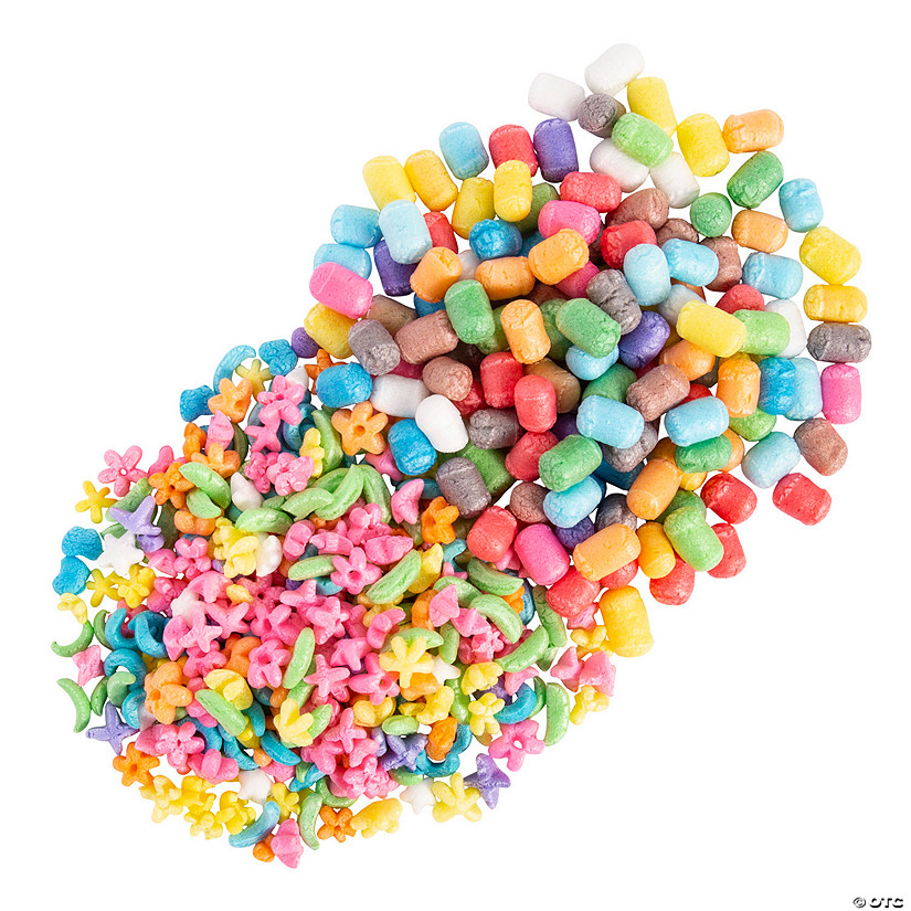 Bulk 900 Pc. Magic Cornstarch Craft Shapes Assortment Image