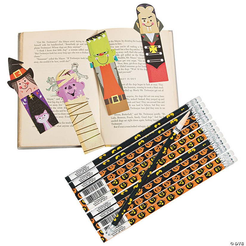 Bulk 96 Pc. Halloween Stationery Kit Image