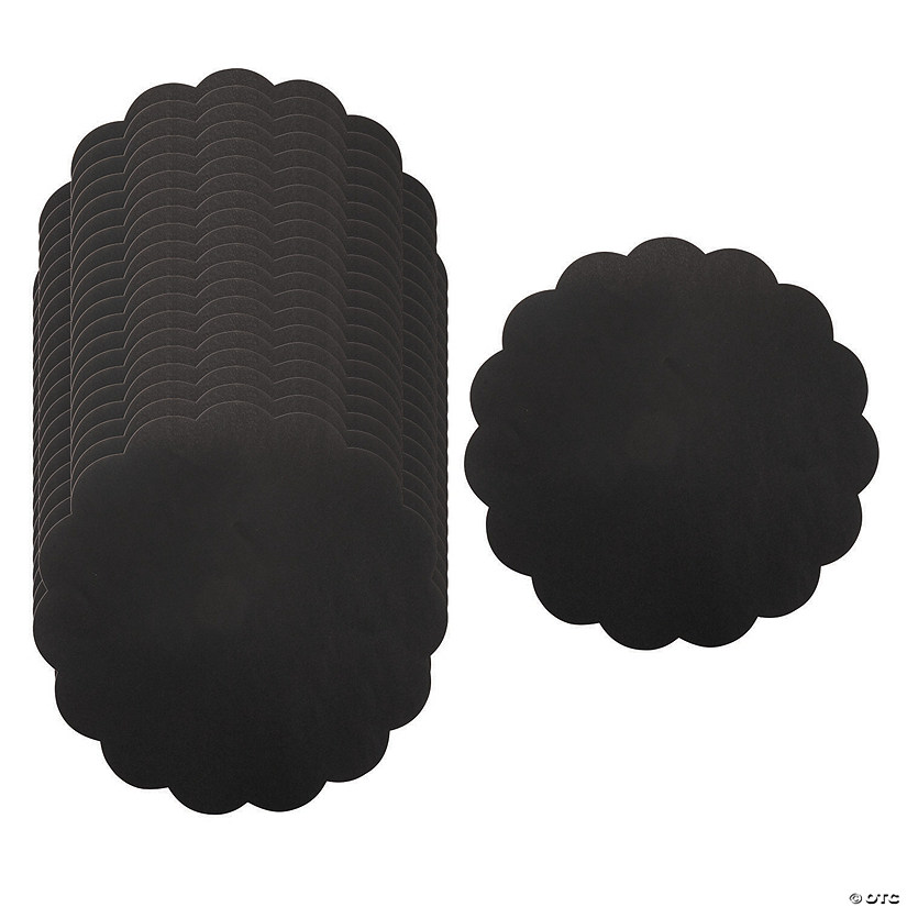 Bulk 96 Pc. Medium Chalkboard Serving Paper Liners Image