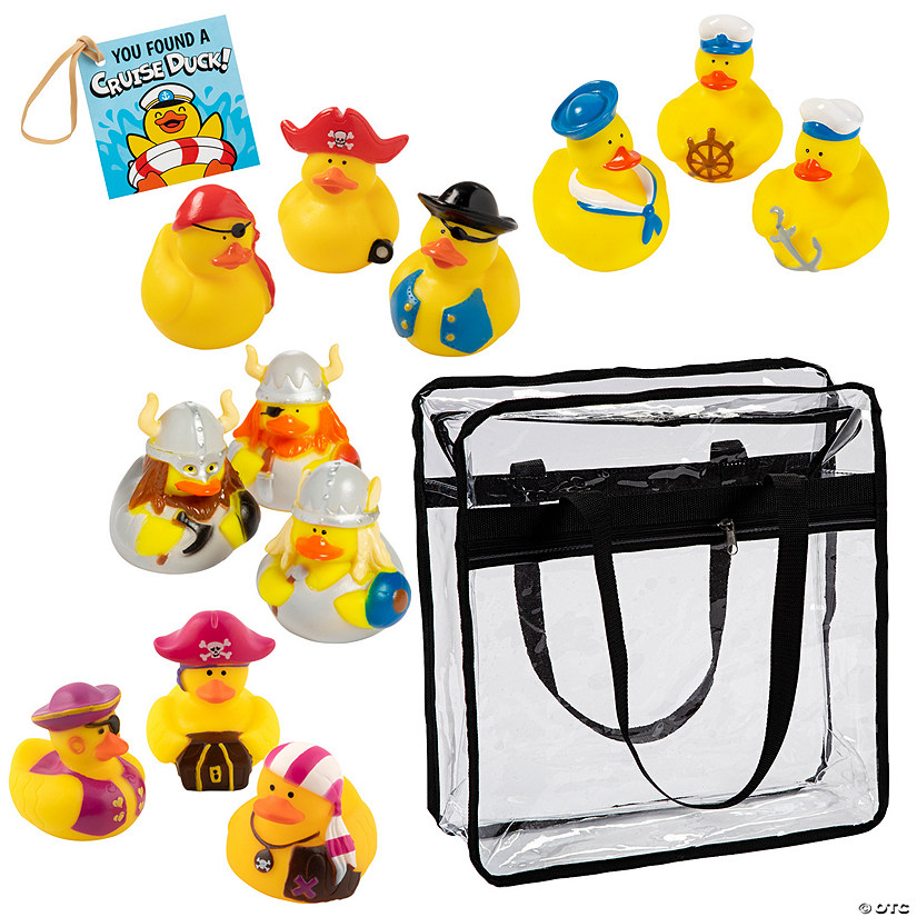 Bulk 97 Pc. Ultimate You&#8217;ve Been Ducked Cruise Handout Kit for 48 Image