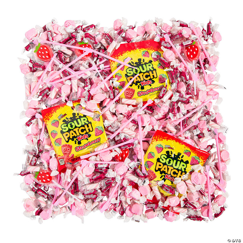 Bulk 981 Pc. Strawberry Lovers Candy Assortment Image