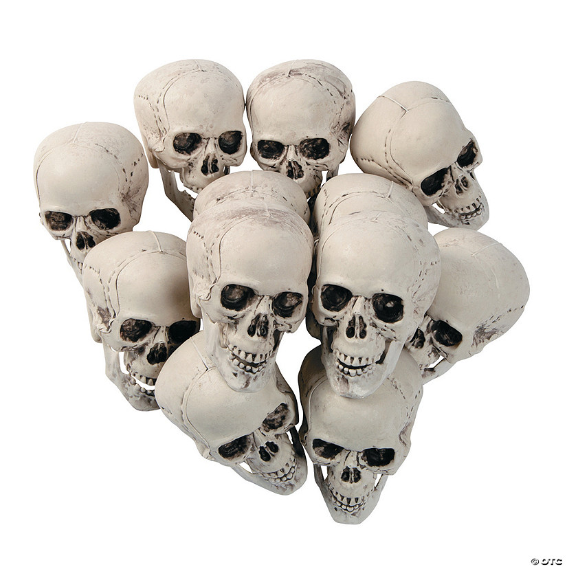 Bulk Bag of Skulls - 36 Pc. Image