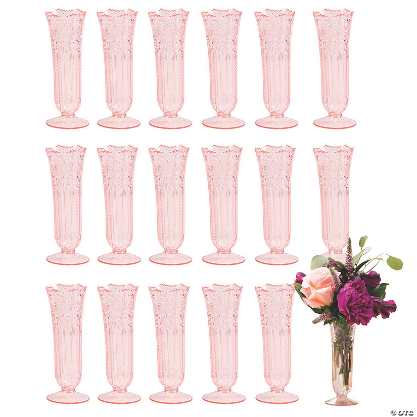 Bulk Blush Bud Vases 36 Pc. Oriental Trading