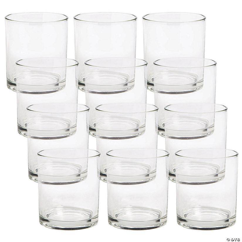 Bulk Clear Cylinder Glass Vases - 12 Pc. Image