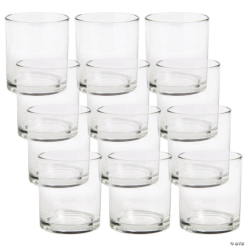 Bulk Clear Cylinder Glass Vases 12 Pc. Oriental Trading