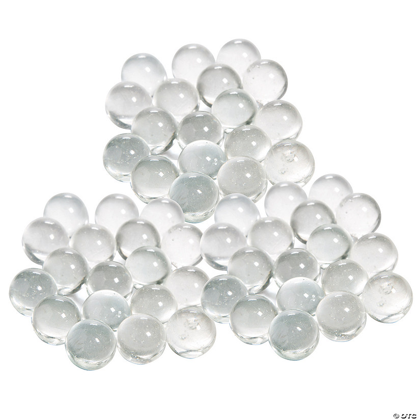 Bulk Clear Glass Marbles 260 Pc. Oriental Trading