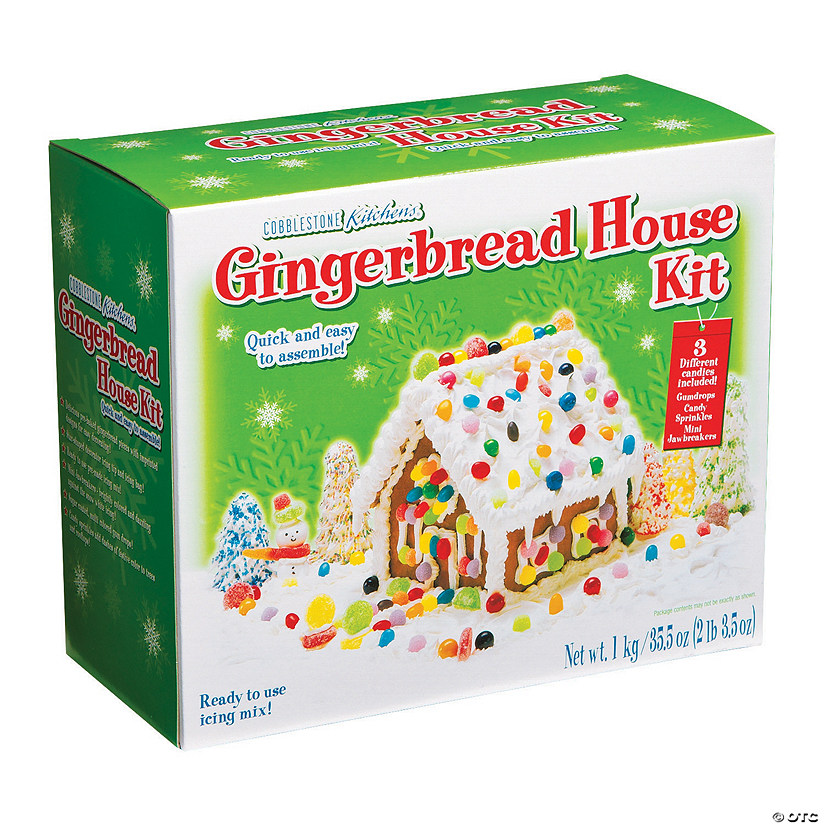 Bulk Cobblestone Kitchens ® Gingerbread House Kits