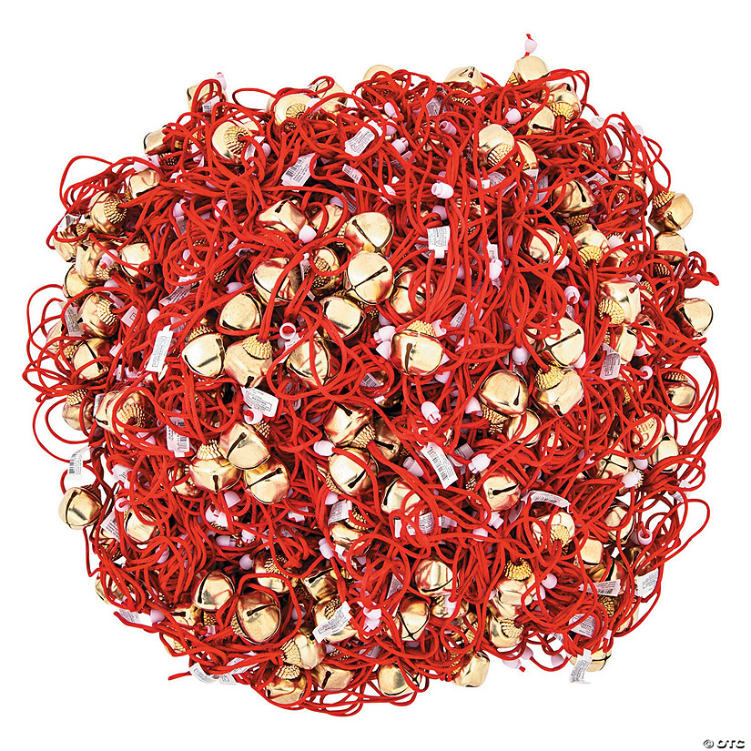 Bulk Goldtone Jingle Bell Necklaces Oriental Trading