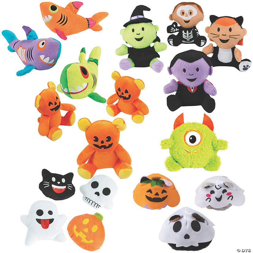 Bulk Halloween Stuffed Characters Giveaway Kit for 144 Image
