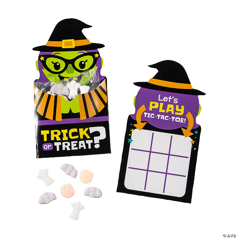 Bulk Halloween Tic-Tac-Toe Candy Handouts for 48 Image
