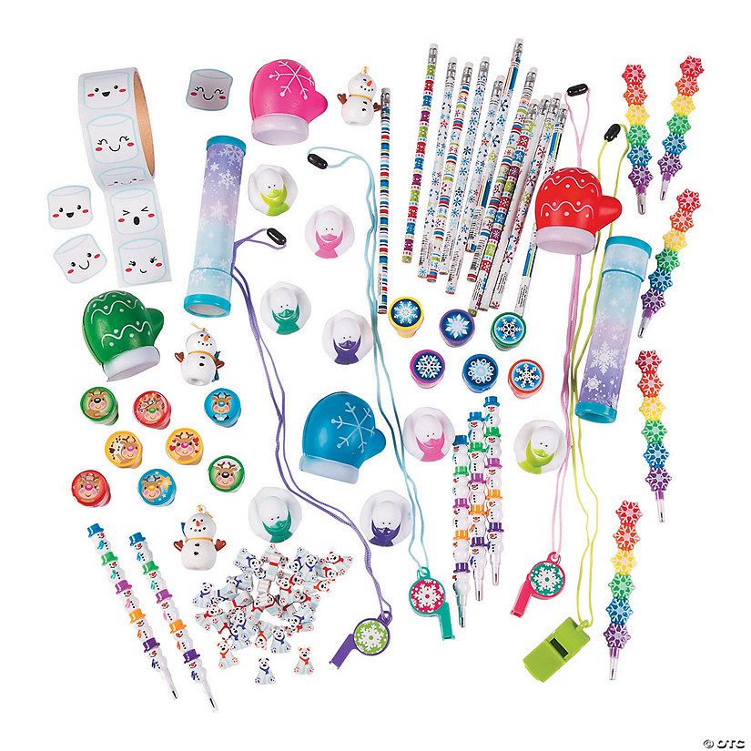 Bulk Holiday Brights Toy Assortment 250 Pc. Oriental Trading