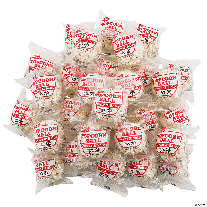 Bulk Kathy Kaye® Sweet & Salty Popcorn Balls 100 Pc. Oriental Trading