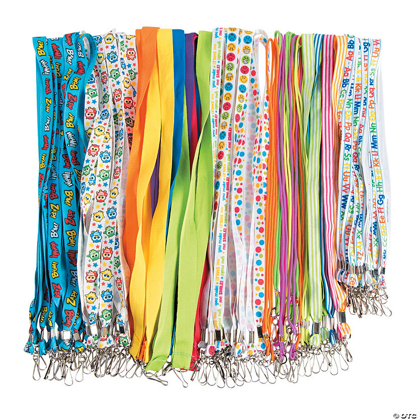Bulk Lanyard Assortment - 100 Pc. | Oriental Trading