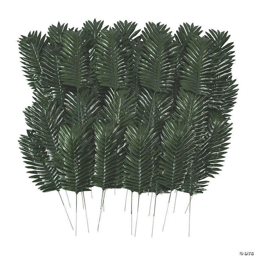 Bulk Medium Palm Leaves - 48 Pc. Image