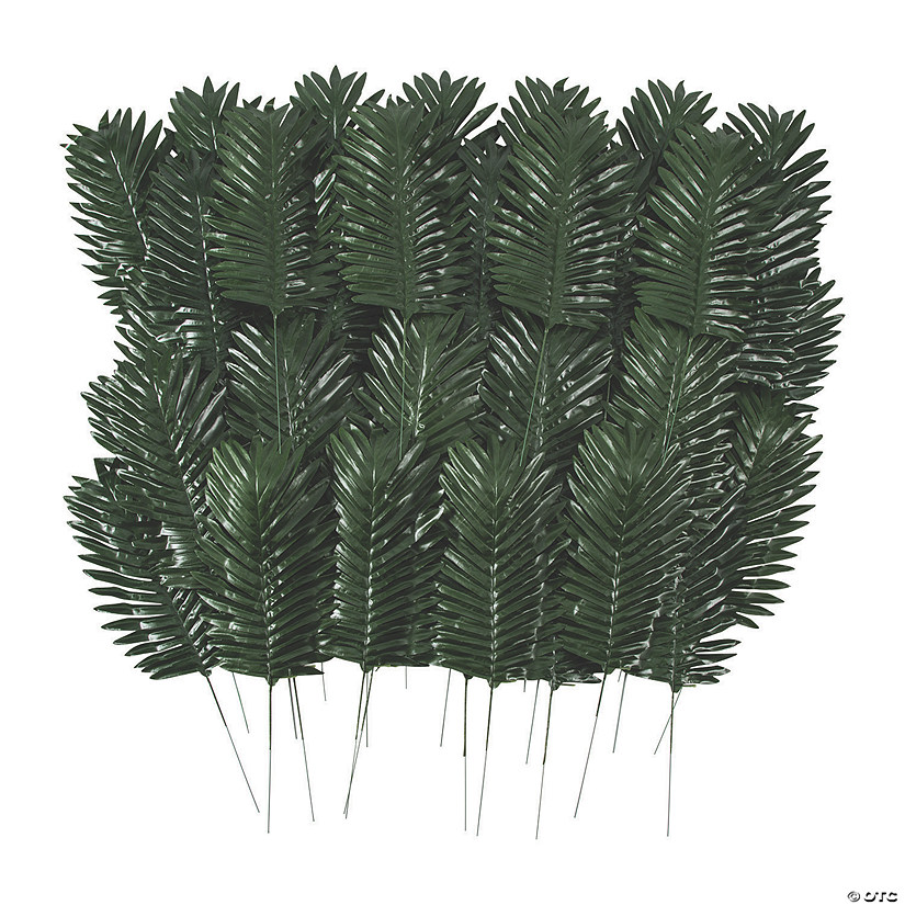 Bulk Medium Palm Leaves - 96 Pc. Image