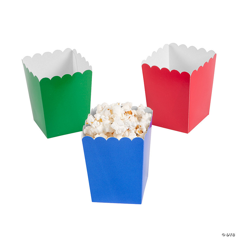 Bulk Mini 24 Pc. Popcorn Box Assortment Image