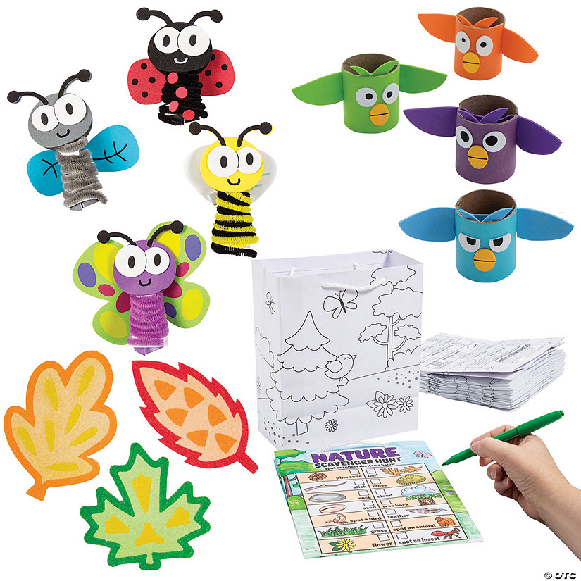 Bulk Out in Nature Craft Kit Assortment - Makes 48 Image