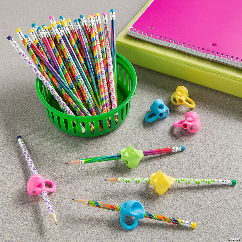 Bulk Pencil Assortment with Grips for 72 Image
