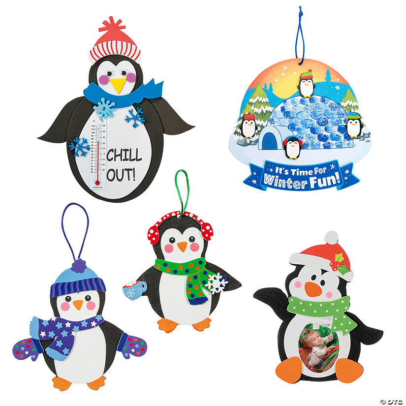 Bulk Perfect Penguin Craft Kit Assortment - Makes 48 Image