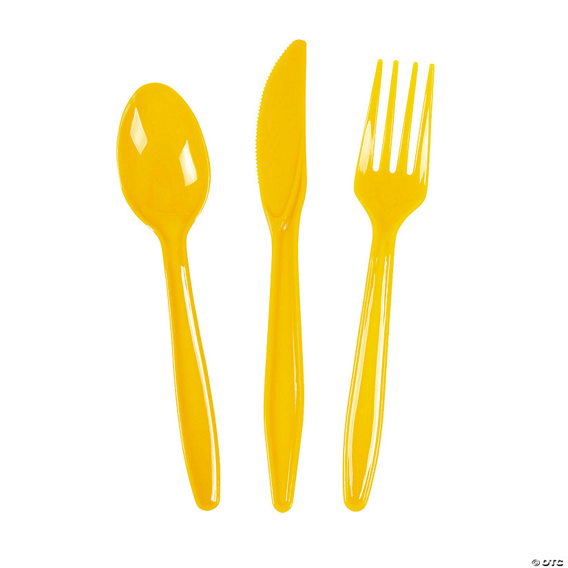 Bulk Plastic Cutlery Sets for 70 Image