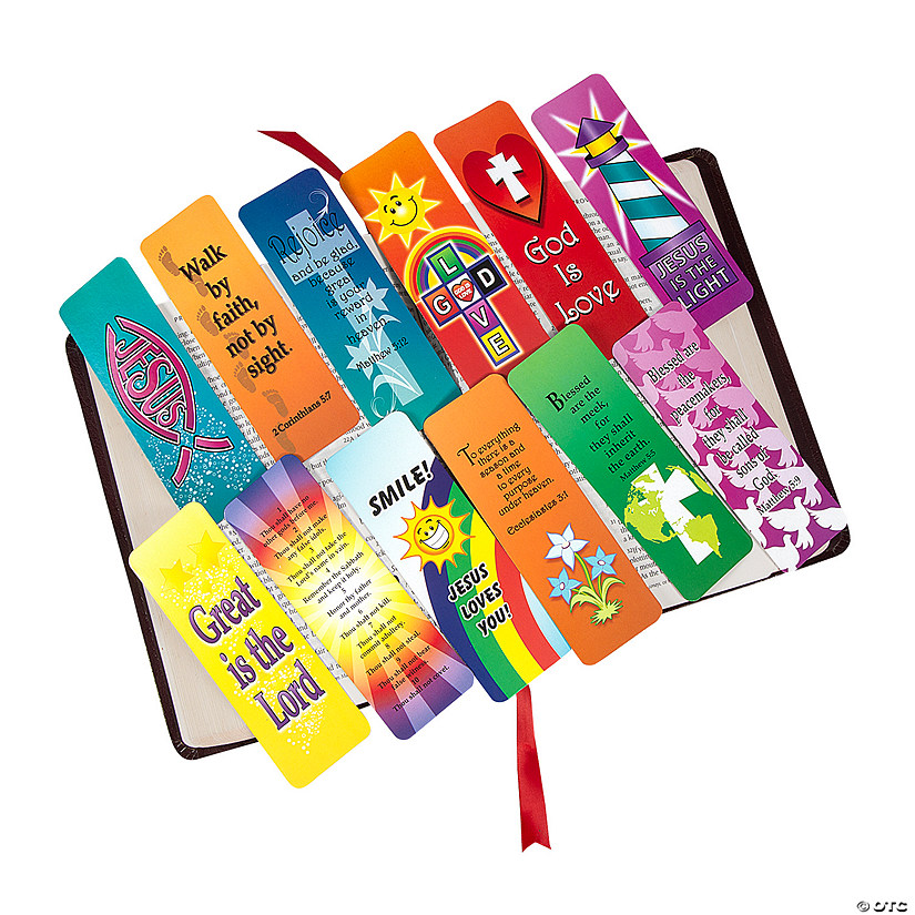 Bulk Religious Bookmark Assortment 144 Pc. Oriental Trading