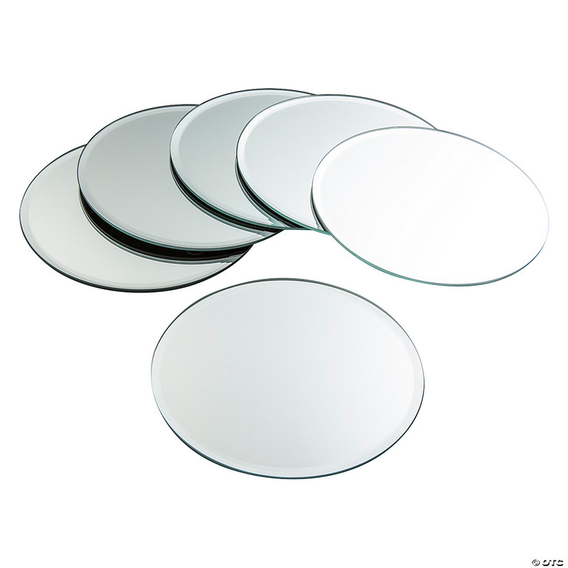 Bulk Round Table Mirrors - 12 Pc. Image