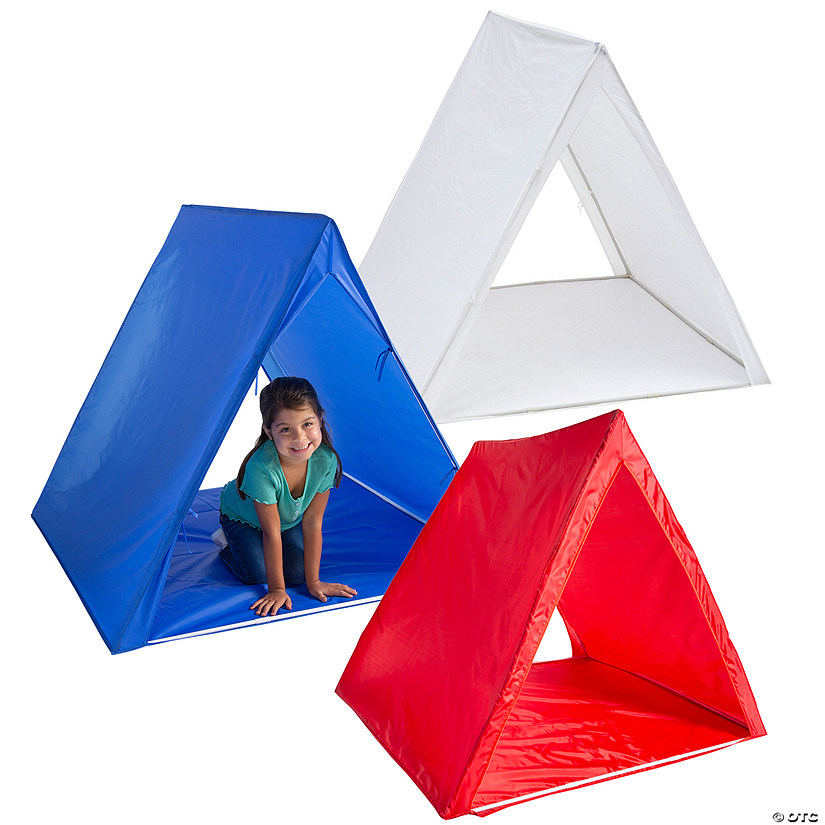 Bulk Set of Red, White & Blue Sleepover Tents Kit - 3 Pc. Image