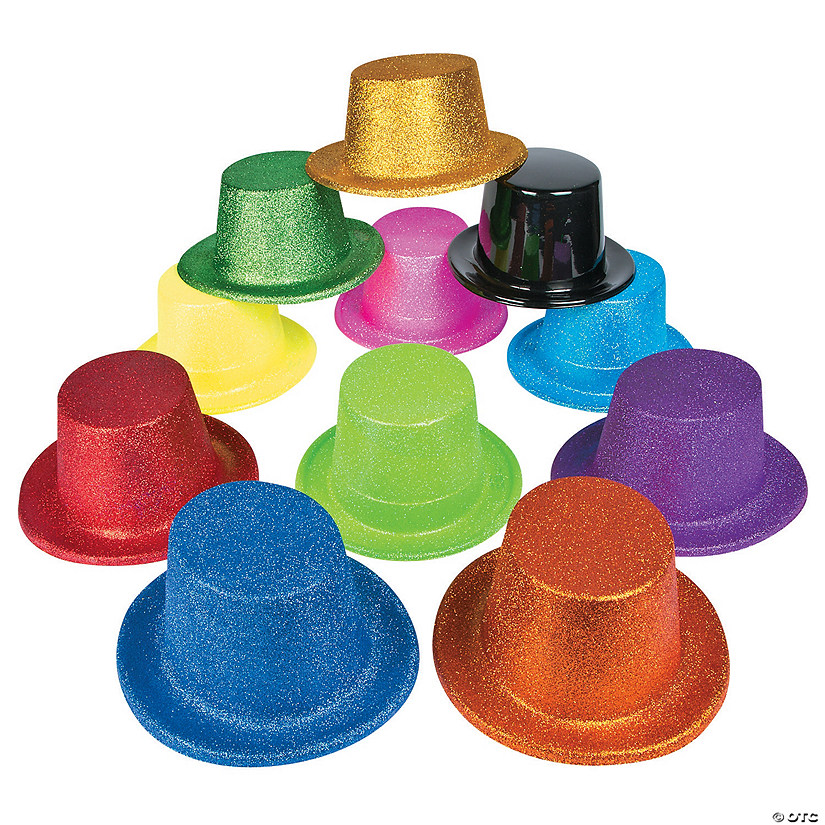 Bulk Top Hat Assortment - 48 Pc. Image