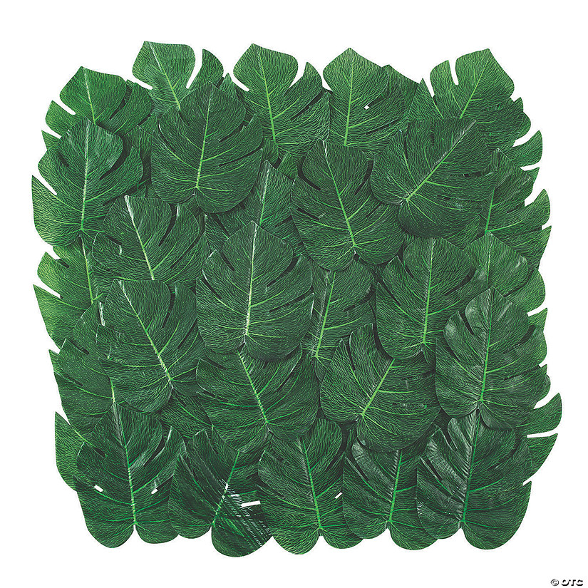 Bulk Tropical Leaves - 48 Pc. Image