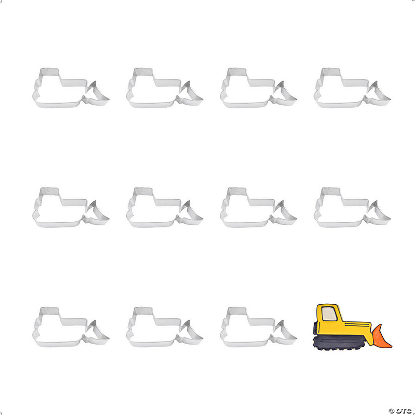 Bulldozer 5.25" Cookie Cutters Image