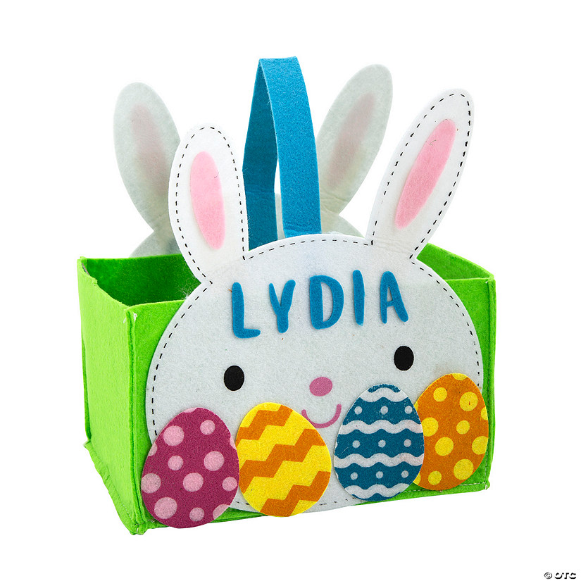 Bunny Easter Basket Craft Kit - Makes 3 Image