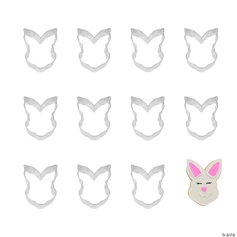 Bunny Face 3.5" Cookie Cutters Image