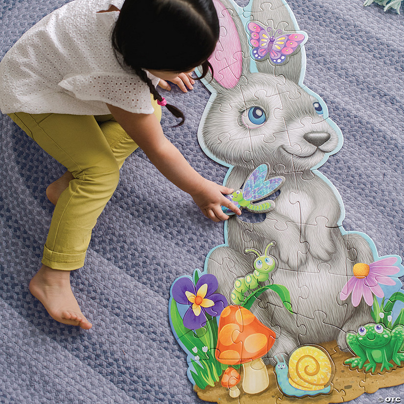 Bunny Floor Puzzle Image