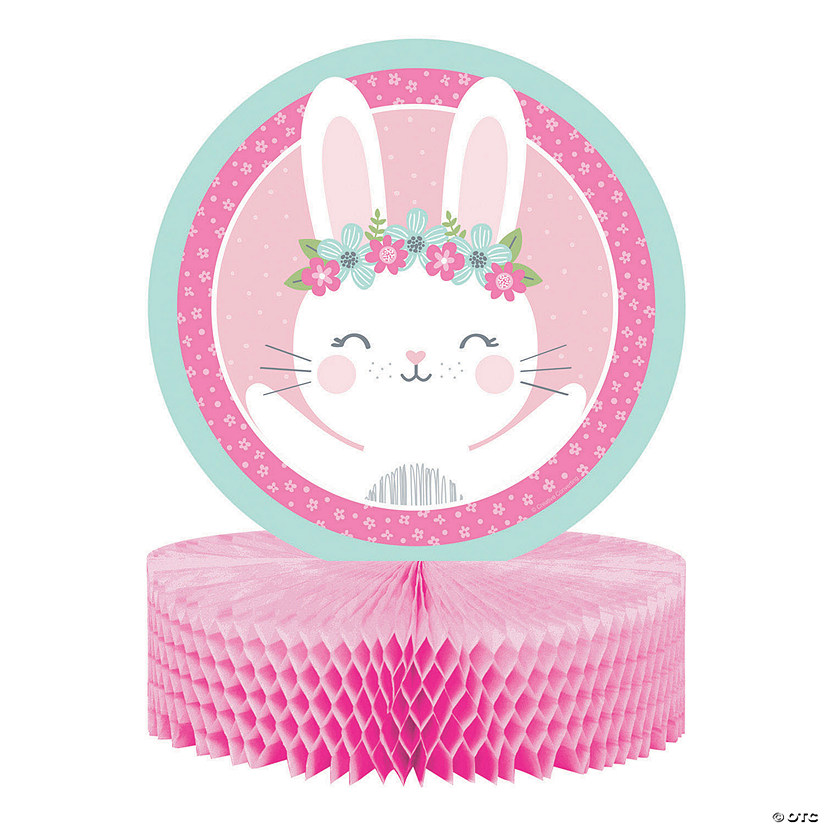 Bunny Party Honeycomb Centerpiece Image