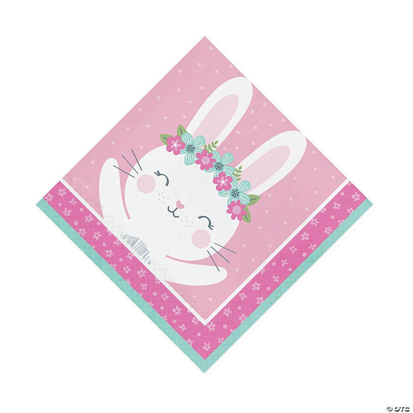 Bunny Party Luncheon Napkins - 16 Pc. Image