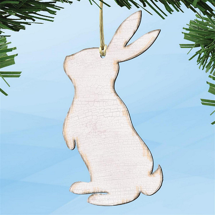 Bunny Wooden Magnet Image