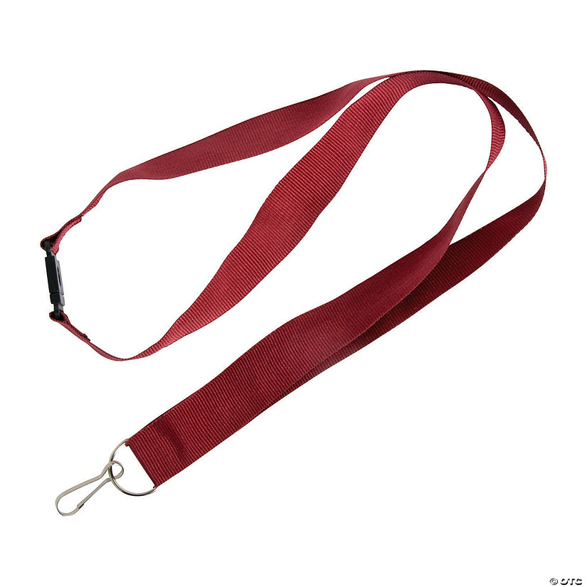 Burgundy Lanyards | Oriental Trading